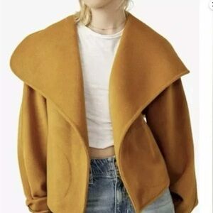 Free People Mustard Jacket